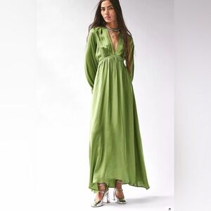 Nightcap Olive Long Sleeve Dress